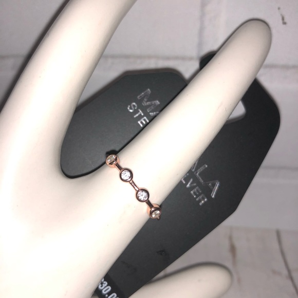 Marsala Sterling Silver Jewelry - Rose Gold Ring by Marsala